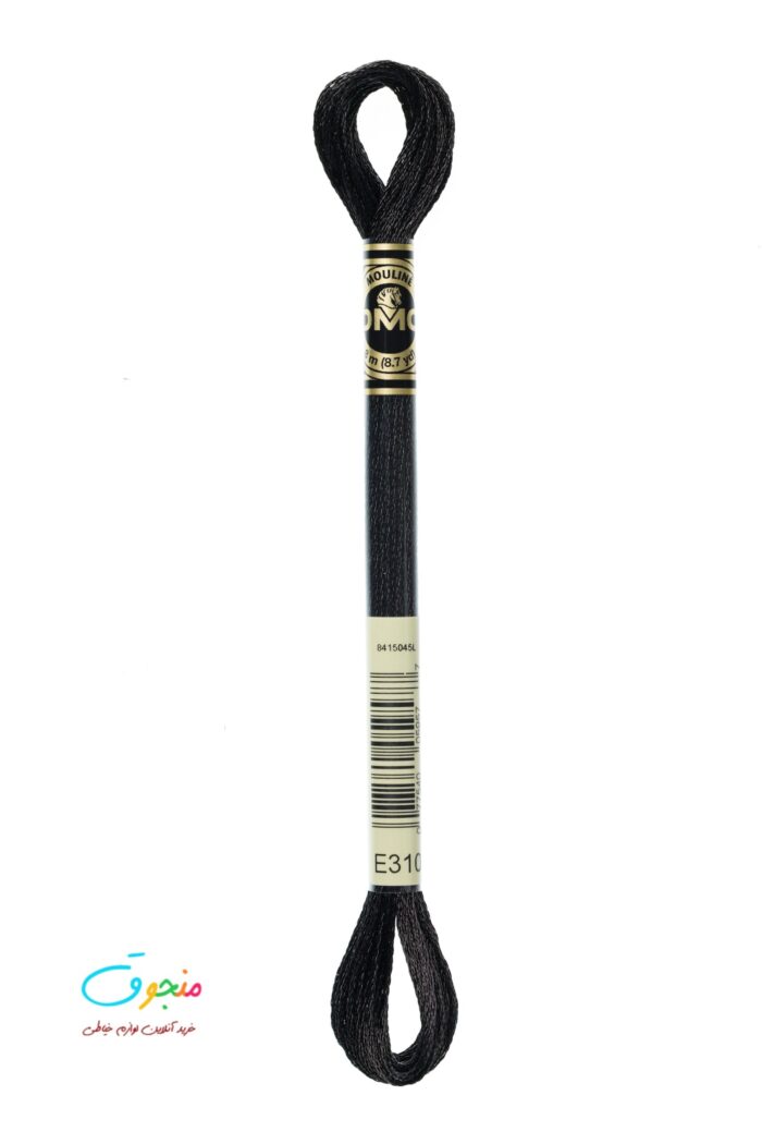 نخ دمسه زری متالیک کد E310