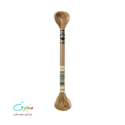 نخ دمسه زری متالیک کد E436